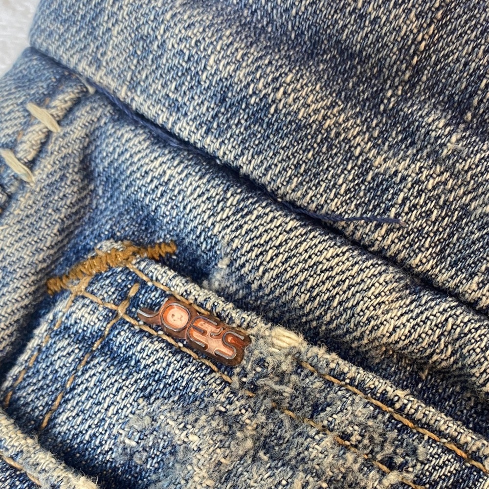 Joe's Jeans Low Rise Boho chic Embroidered Distressed and patchwork detail - Picture 7 of 14
